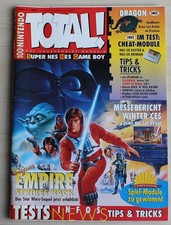 Total! 100% Nintendo Super NES Game Box NES 3...