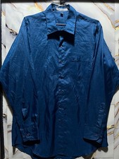 Christian Dior Monsieur Long-sleeve button-down shirt Silk fabric Size. XL