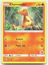 Battle Academy Charmander - 18/147 (#1 Charizard timbrato) 018 NM carta Pokemon