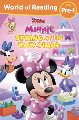 World of Reading Disney Junior Minnie Spring at the Bow-tique - Grote, Allis...