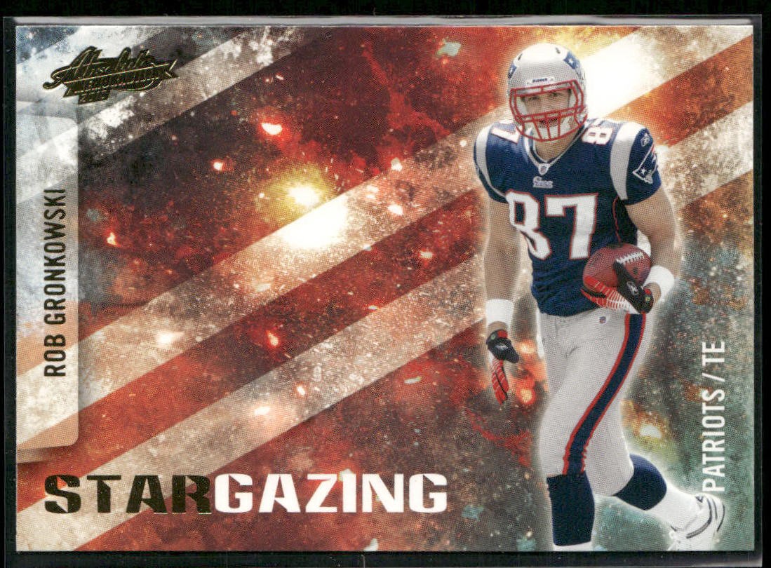 Rob Gronkowski Panini Absolute Memorabilia Star Gazing #28 Base