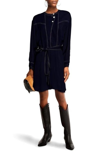 Women Claudie Pierlot Dress Black Viscose 38