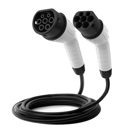 Type 2 Male to Type 2 Female EV Charging Cable, Single Phase, 32A, 7kW, 5m/10m - Picture 9 of 15