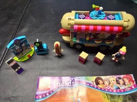 LEGO Friends: Amusement Park Hot Dog Van (41129) - 100% Complete w/Manual