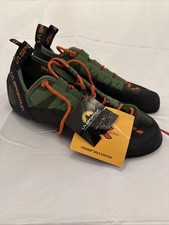 Climbing Shoes La Sportiva Tarantulace Men's Olive/Tiger M 12.5 Brand New
