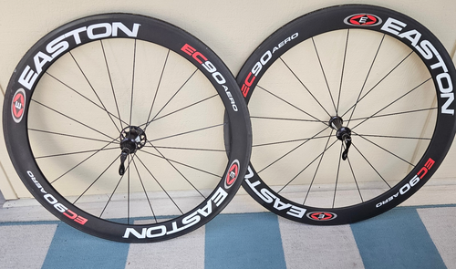 Easton EC90 R4 SL Carbon Wheelset, Tubular, 700c, Shimano/SRAM 8,9,10 ...