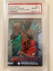 1993-94 Topps Finest Michael Jordan Refractor “With Coating” Card #331 PSA-8