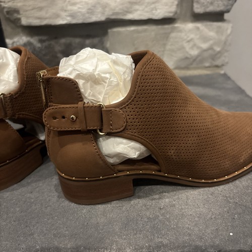 STEVEN By Steve Madden | Cusp Ankle Booties | Brown Size 6 - Picture 5 of 9