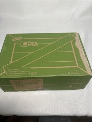 Kiwi Co Crate Treasure Hunt Age 5+ STEM Based Science Box New Sealed
