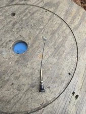 Vintage 1973 Mercury 200 20hp Outboard Boat Motor Choke Knob And Cable