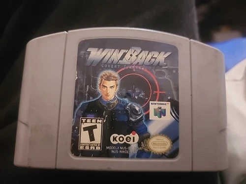 WinBack: Covert Operations N64 (Nintendo 64, 1999) -Authentic Cartridge Only