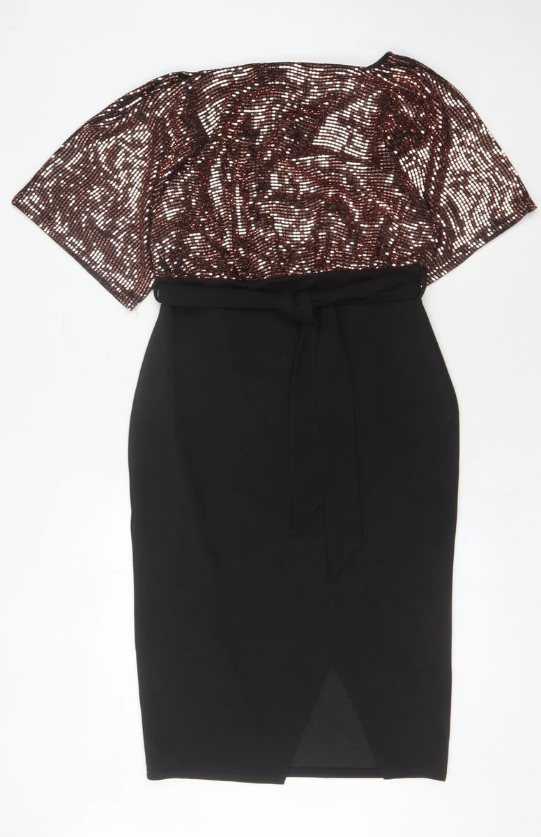 Quiz Sequin Black Dresses for Women for sale | eBay