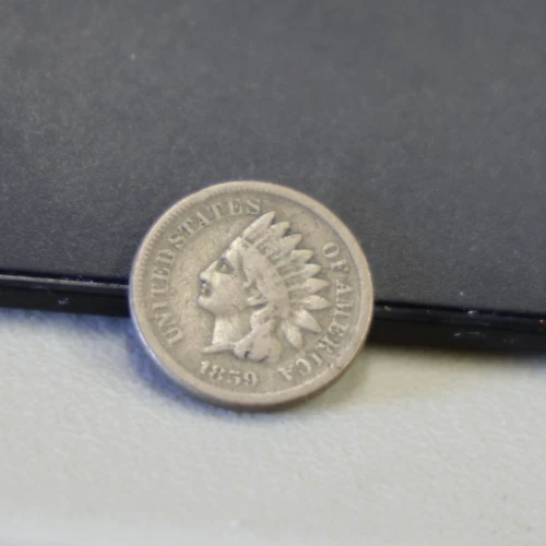 1859 US Indian Cent 1c Fine (CN) Slight Corrosion