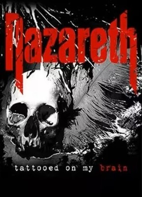 Nazareth, Scottish 60's Hard Rock Band, Tattooed On My Brain, Fridge magnet