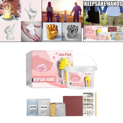 Hand Casting Kit   DIY Gips Statue Forming Kit, einzigartiges Jubiläum,