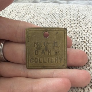 178 N.C.B Dare Miners Lamp Colliery Check