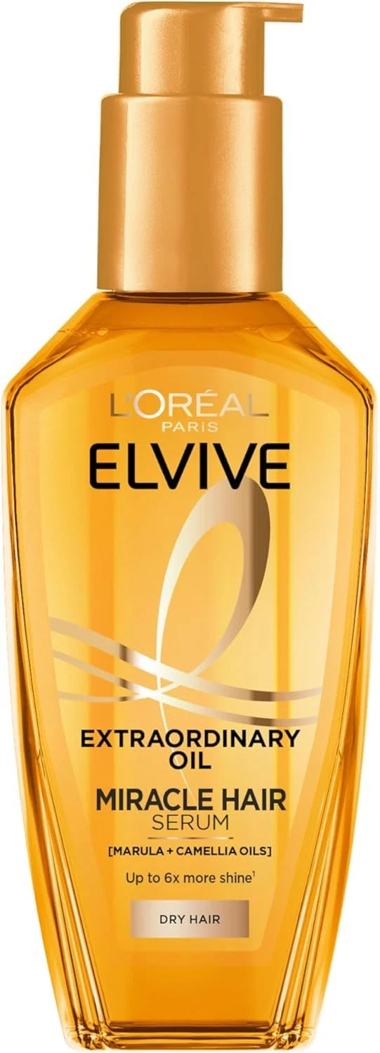 L'Oréal Paris Elvive Extraordinary Oil Miracle Hair Serum, Intense...