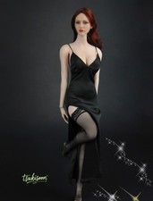 1Set Female Long Evening Dress Soldier Model 12" Action Figure 1/6 TBL PH