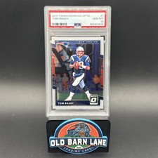 2017 Donruss Optic - Tom Brady #1 New England Patriots PSA 10!
