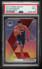 2019-20 Panini Mosaic Rookies Silver Prizm Rui Hachimura #231 PSA 9 MINT 2l4
