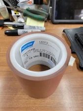 NORTON SAINT GOBAIN L61F3 Diamond Ultralap Film 77960. 4" X 50ft, 15micron.