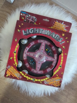 Light Wars! Tiger Model 7-585 Elektronisches Spiel für Geschwindigkeit RAR 7+