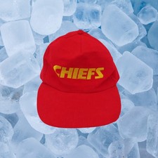 Vintage Corduroy NFL Kansas City Chiefs Snap Back Hat
