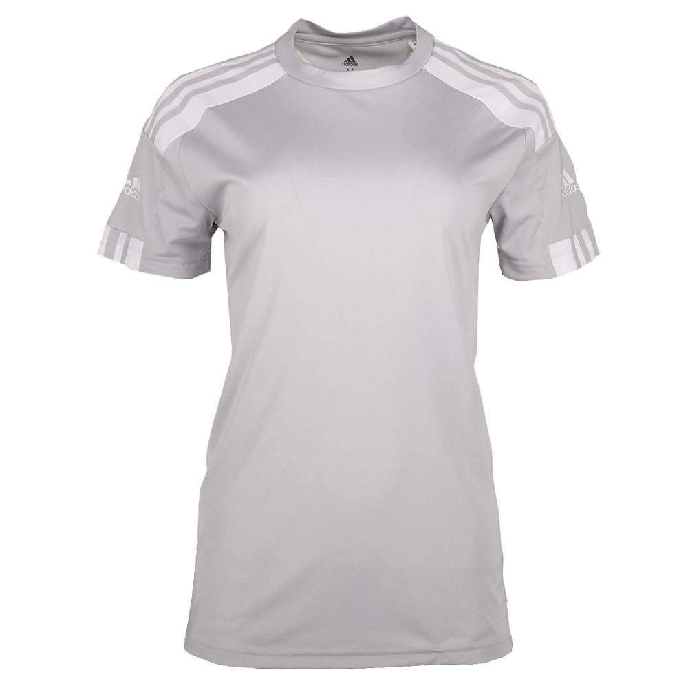 adidas Squadra 21 Crew Neck Short Sleeve Soccer Jersey Womens Grey  GN5755-A