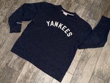 Mitchell  Ness New York Yankees Sweatshirt Mens XL Cooperstown MLB Navy
