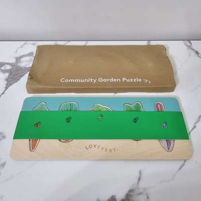 Lovevery Community Garden Vegetable Puzzle Adventurer Kit 16-18