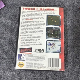 Battletech Battle Tech Sega Genesis Complete In Box CIB Great Shape