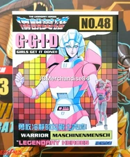 Newage H48 Legendary Heroes Maschinenmensch Warrior Arcee SEALED🇺🇲NEW!