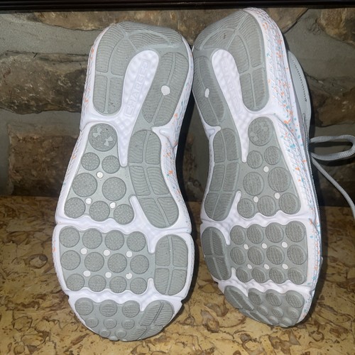 Size 8.5 -New Under Armour Charged Impulse Gray Women's Athletic Shoes Sneakers - Picture 8 of 12