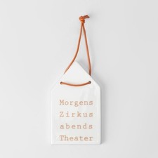 Wandhäuschen Morgens Zirkus abends Theater