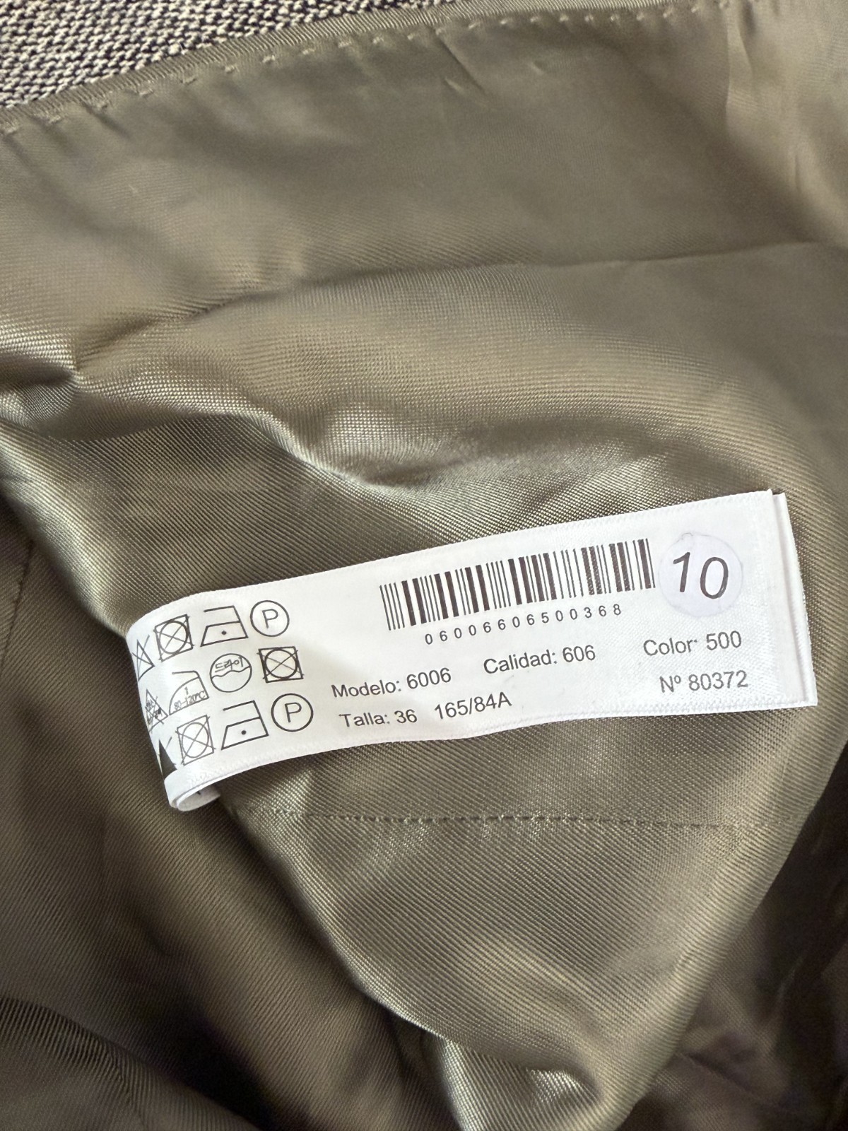 Massimo Dutti Grey Wool Blend Womens Blazer Lined Buttoned EU 36 US 4 Rare image 5