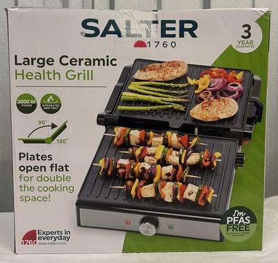Salter Omelett Maker Antihaft Dual Eierkocher Easy Clean Kochplatten 750W