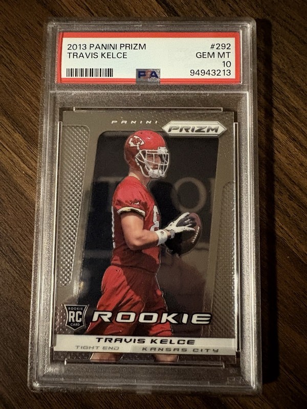 2013 Panini Prizm Football - Rookie Travis Kelce #292 (RC) PSA 10 GEM MT