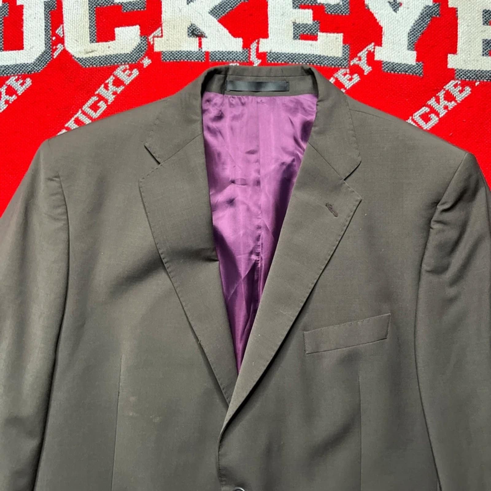 Marks And Spencer’s Men’s Brown Wool Suit Jacket | 44” image 2