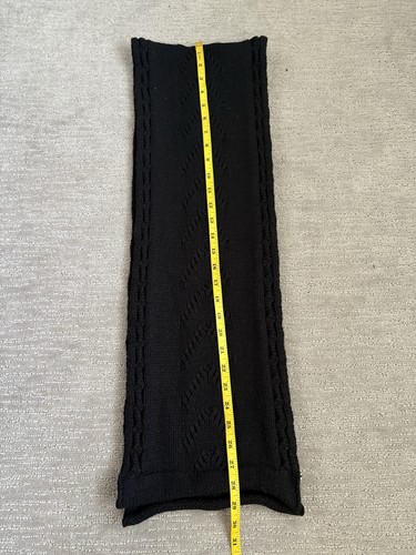 Sciarpa Smartwool Marquette grossa in lana merino a maglia con cavi taglia unica lunga 58" - Foto 4 di 4