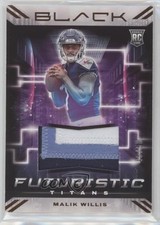 2022 Panini Black Futuristic Copper 45/50 Malik Willis #FUT-MWI 0k10
