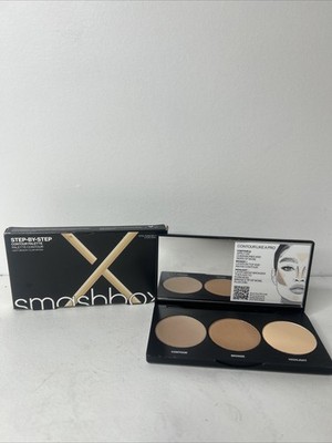 NEW SMASHBOX STEP BY STEP CONTOUR KIT & CONTOUR Palette Light-medium