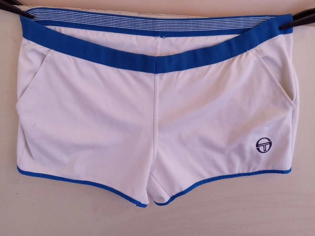 Short Sergio Tacchini vintage tennis sport retro vintage années 80 90