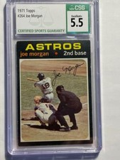 1971 Topps #264 Joe Morgan Houston Astros HOF CSG 5.5 EXCELLENT+