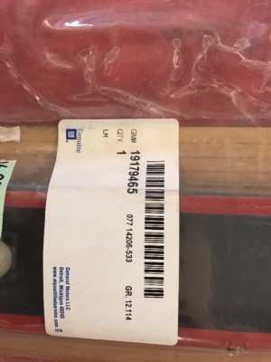 Brand New Oem General Motors Left Rear Side Molding 19179465 | eBay