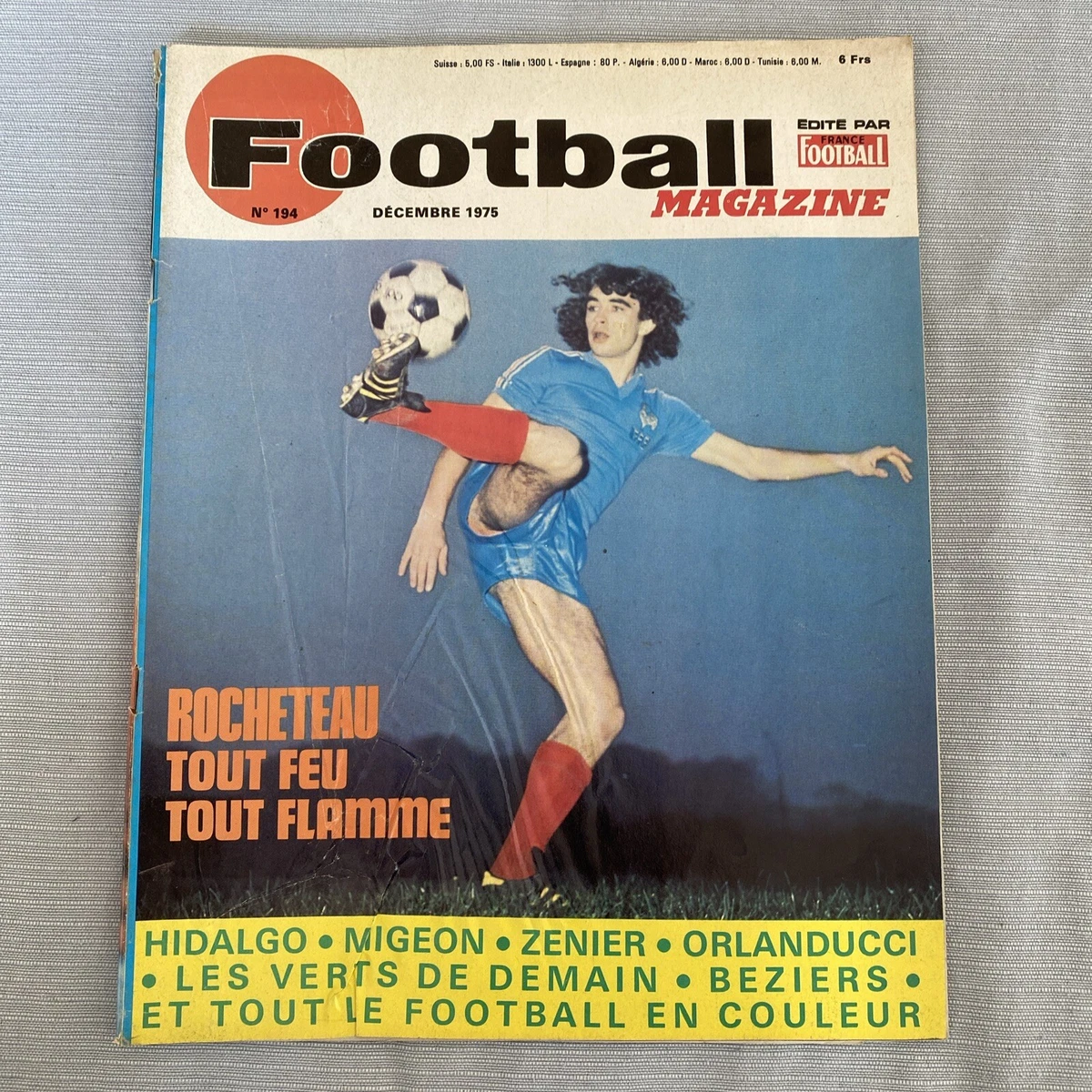Une de L'Équipe datée du 04 février 1975