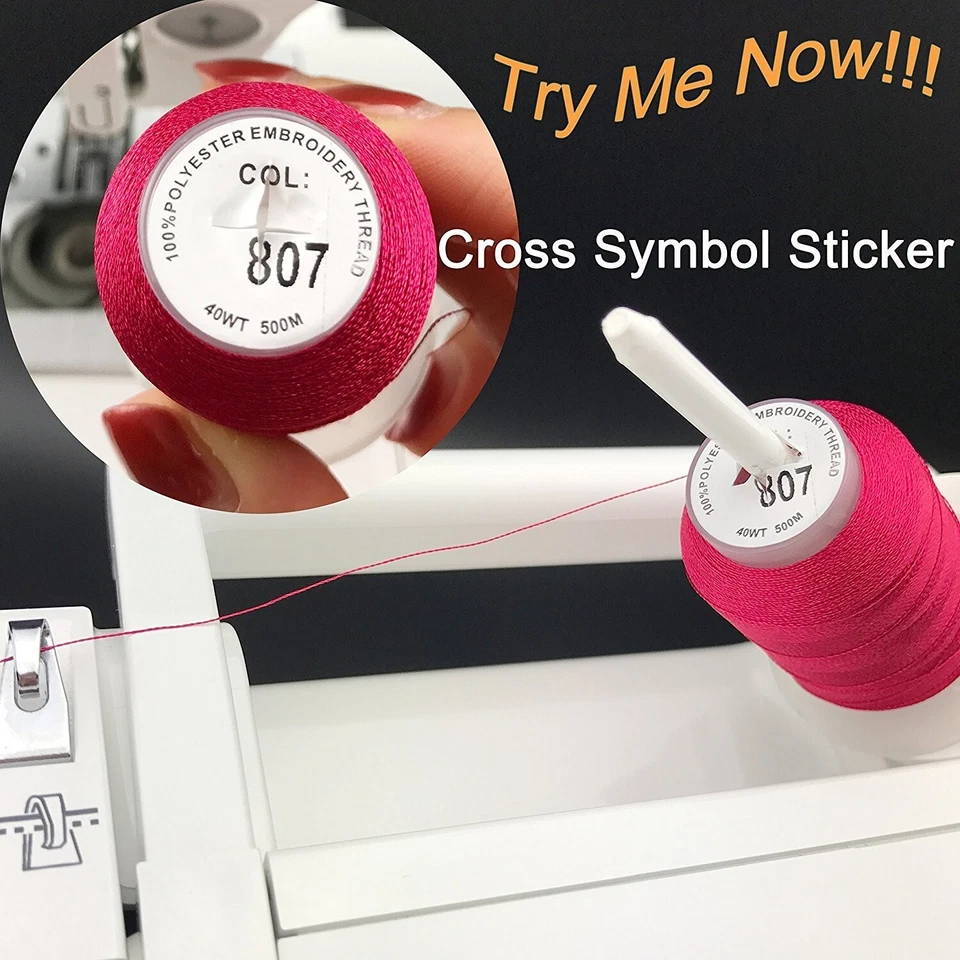 New brothreads 40 Colors 100% Polyester Machine Embroidery Thread 550yd with ... - Image 4 of 4