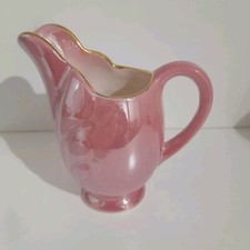 Lovely Vintage Maling Pink Lustre Milk Jug/ Creamer VGC 
