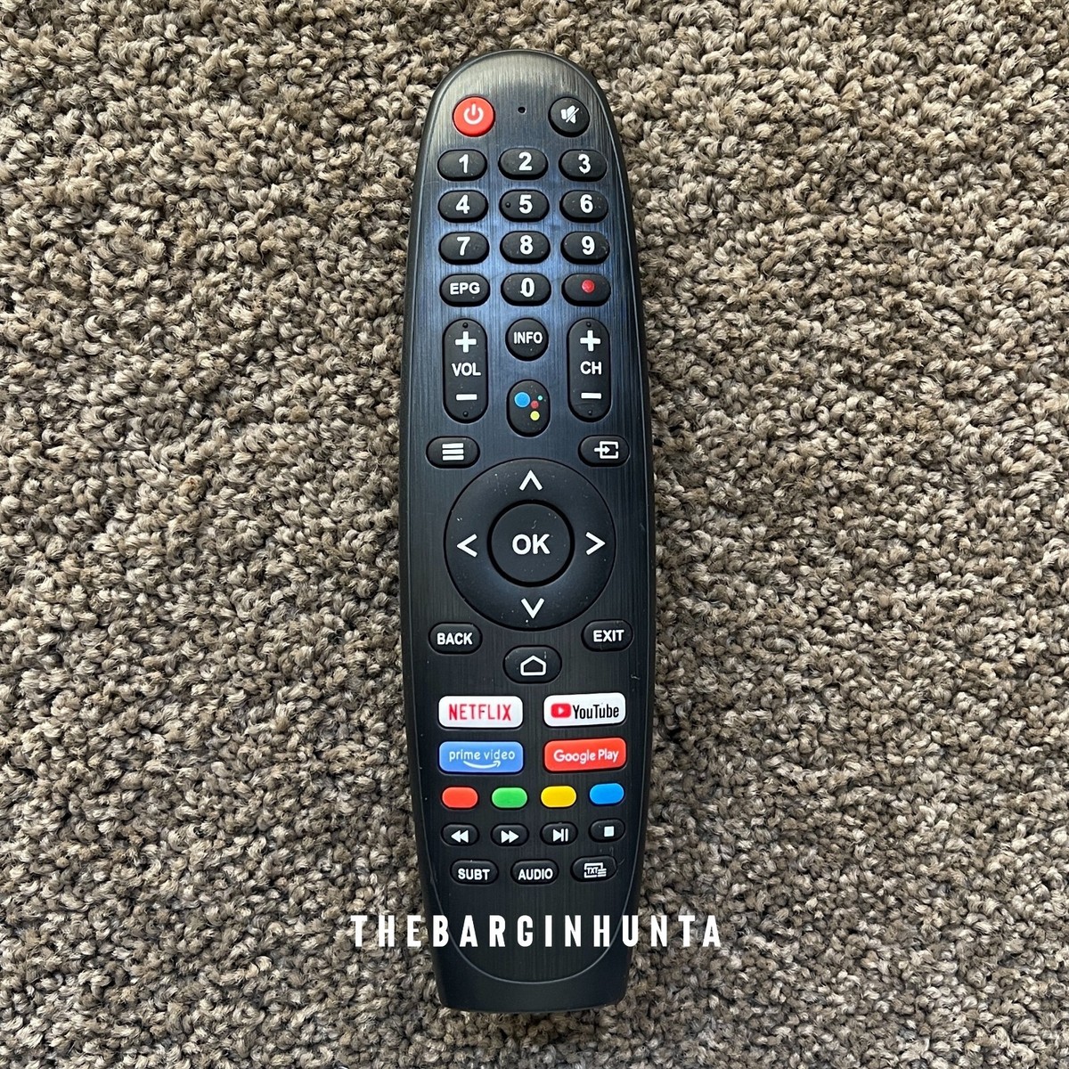 KOGAN TV Replacement Remote Control for KAQLED55RQ9510SVA