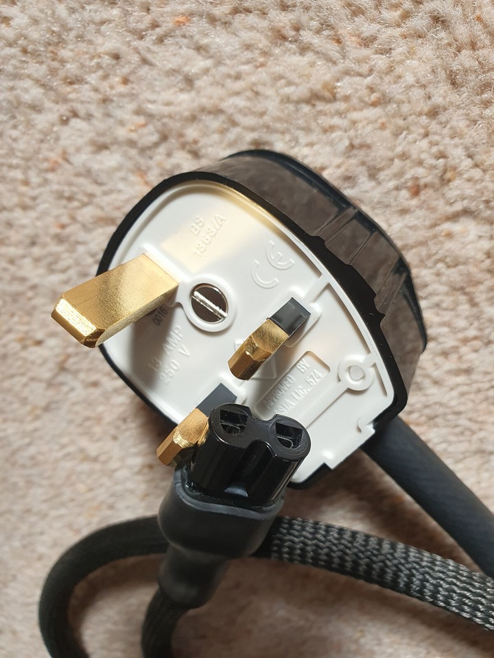 Mark Grant Mains Power Cable 1m Black DSP Series eBay