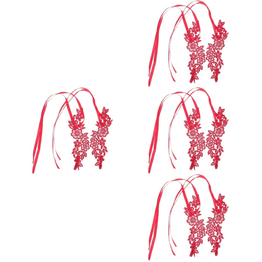 APL 4 paia sandali donna scalzi pizzo scalzi sandali cavi sandali barsed